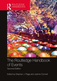 ラウトレッジ版　イベント・ハンドブック（第２版）<br>The Routledge Handbook of Events（2）