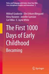 The First 1000 Days of Early Childhood : Becoming