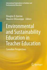 Environmental and Sustainability Education in Teacher Education : Canadian Perspectives
