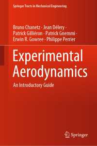 実験空気力学入門ガイド<br>Experimental Aerodynamics : An Introductory Guide