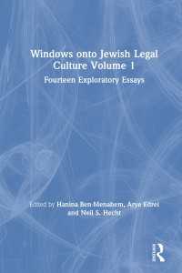 Windows onto Jewish Legal Culture Volume 1 : Fourteen Exploratory Essays