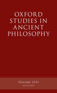 Oxford Studies in Ancient Philosophy, Volume 57