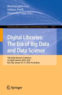 Digital Libraries: The Era of Big Data and Data Science : 16th Italian Research Conference on Digital Libraries, IRCDL 2020, Bari, Italy, January 30–31, 2020, Proceedings