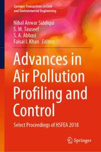 Advances in Air Pollution Profiling and Control : Select Proceedings of HSFEA 2018