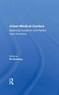 Urban Medical Centers : Balancing Academic And Patient Care Functions（1 DGO）