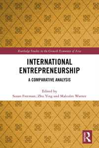 国際的起業家精神：比較分析<br>International Entrepreneurship : A Comparative Analysis