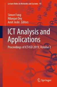 ICT Analysis and Applications : Proceedings of ICT4SD 2019, Volume 2