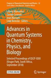 Advances in Quantum Systems in Chemistry, Physics, and Biology : Selected Proceedings of QSCP-XXIII (Kruger Park, South Africa, September 2018)