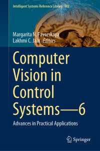 Computer Vision in Control Systems—6 : Advances in Practical Applications