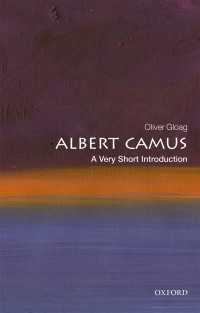 VSIカミュ<br>Albert Camus: A Very Short Introduction