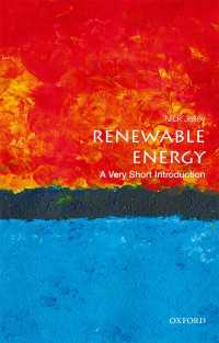 VSI再生可能エネルギー<br>Renewable Energy: A Very Short Introduction