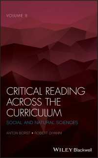 カリキュラム横断的な批判的読解教育　第２巻：社会・自然科学<br>Critical Reading Across the Curriculum, Volume 2 : Social and Natural Sciences