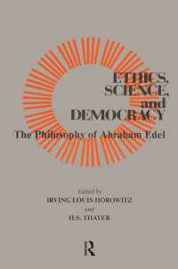 Ethics, Science, and Democracy : Philosophy of Abraham Edel