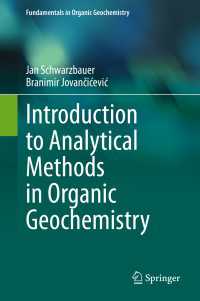 Introduction to Analytical Methods in Organic Geochemistry〈1st ed. 2020〉