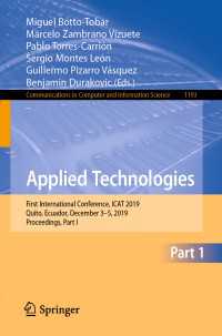 Applied Technologies : First International Conference, ICAT 2019, Quito, Ecuador, December 3–5, 2019, Proceedings, Part I
