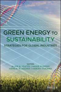 グリーンエネルギーから持続可能性へ：グローバル産業のための戦略<br>Green Energy to Sustainability: Strategies for Global Industries
