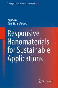 Responsive Nanomaterials for Sustainable Applications