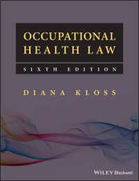 労働安全衛生法（第６版）<br>Occupational Health Law（6）