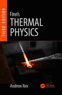 フィンの熱物理学（テキスト・第３版）<br>Finn's Thermal Physics（3 NED）