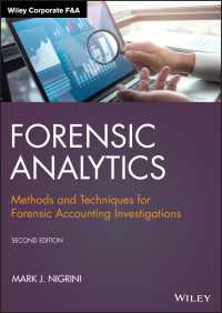 法廷会計アナリティクス（第２版）<br>Forensic Analytics : Methods and Techniques for Forensic Accounting Investigations（2）