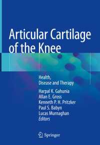 Articular Cartilage of the Knee : Health, Disease and Therapy