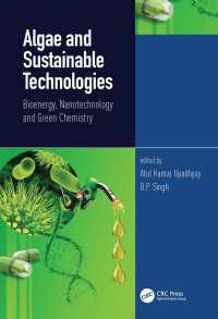 Algae and Sustainable Technologies : Bioenergy, Nanotechnology and Green Chemistry