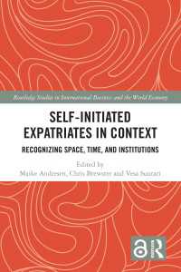 自発的海外勤務者の背景<br>Self-Initiated Expatriates in Context : Recognizing Space, Time, and Institutions