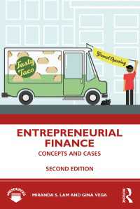 起業ファイナンス：概念と事例研究（第２版）<br>Entrepreneurial Finance : Concepts and Cases（2 NED）
