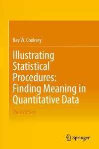 Illustrating Statistical Procedures: Finding Meaning in Quantitative Data〈Third Edition 2020〉（3）