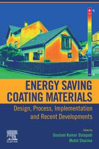 Energy Saving Coating Materials : Design, Process, Implementation and Recent Developments