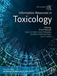 Information Resources in Toxicology, Volume 1: Background, Resources, and Tools（5）