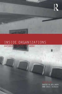 Inside Organizations : Anthropologists at Work