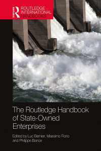 ラウトレッジ版　国有企業ハンドブック<br>The Routledge Handbook of State-Owned Enterprises