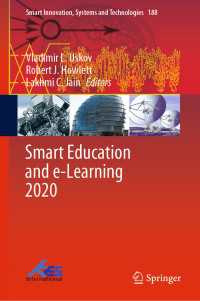 Smart Education and e-Learning 2020〈1st ed. 2020〉