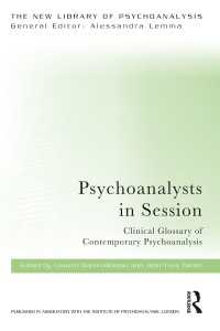 Psychoanalysts in Session : Clinical Glossary of Contemporary Psychoanalysis