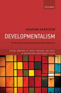 Developmentalism : The Normative and Transformative within Capitalism