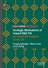 Strategic Motivations of Inward R&D FDI : An Empirical Analysis of the UK