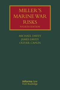 Miller's Marine War Risks（4）