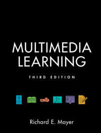 マルチメディア学習（第３版）<br>Multimedia Learning（3）