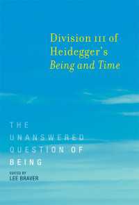 ハイデガー『存在と時間』未完の第３部の考察<br>Division III of Heidegger's Being and Time : The Unanswered Question of Being