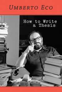 ウンベルト・エーコ『論文作法』（英訳）<br>How to Write a Thesis