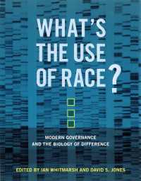 ガバナンスの根拠としての人種<br>What's the Use of Race? : Modern Governance and the Biology of Difference