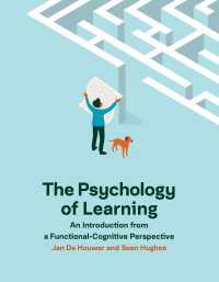 学習心理学：機能認知的視座からの入門<br>The Psychology of Learning : An Introduction from a Functional-Cognitive Perspective