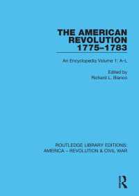 The American Revolution 1775–1783 : An Encyclopedia Volume 1: A–L