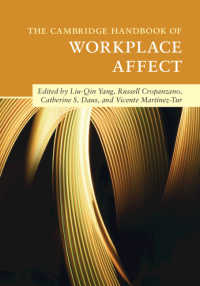 ケンブリッジ版　職場の感情ハンドブック<br>The Cambridge Handbook of Workplace Affect