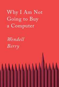Why I Am Not Going to Buy a Computer : Essays