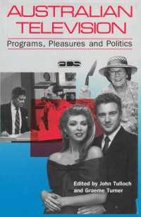 Australian Television : Programs, pleasures and politics