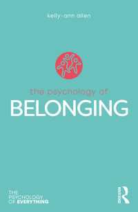 帰属の心理学<br>The Psychology of Belonging