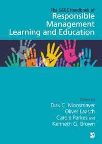 責任ある経営教育ハンドブック<br>The SAGE Handbook of Responsible Management Learning and Education