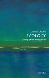 VSI生態学<br>Ecology: A Very Short Introduction